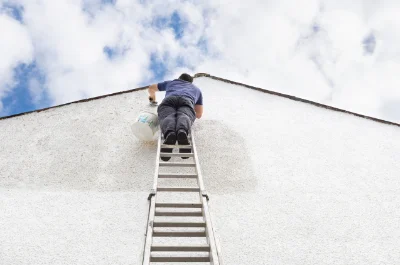 Peinture extérieure à Padirac — façades et ravalement